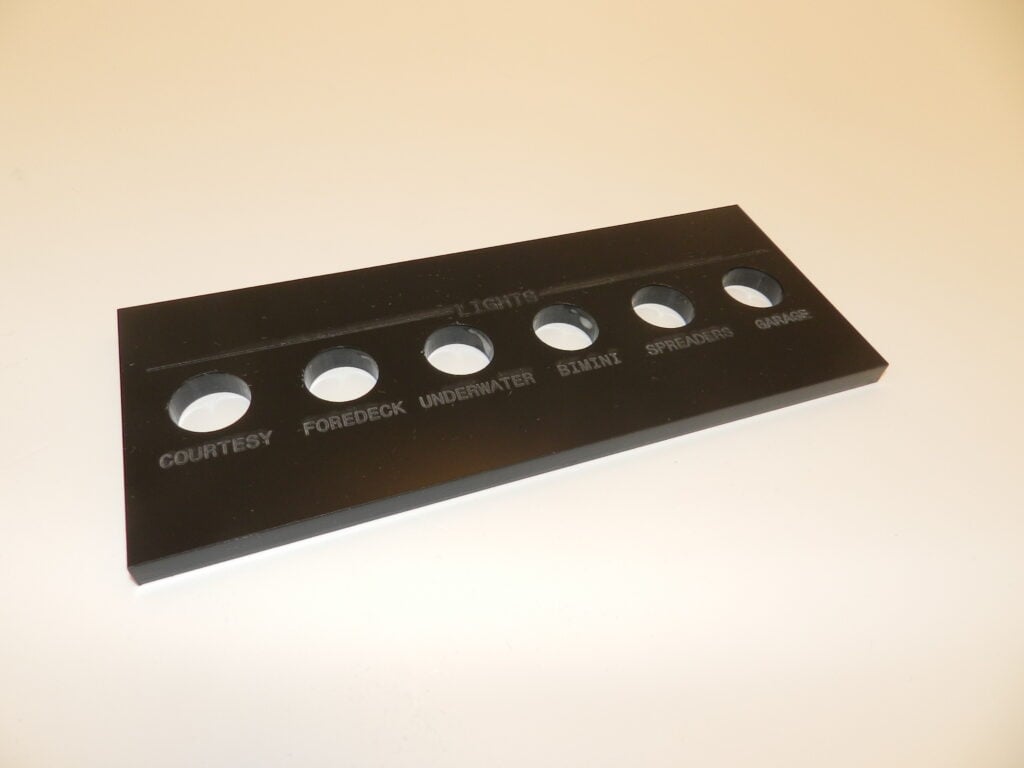 Gravure laser pièce plastique